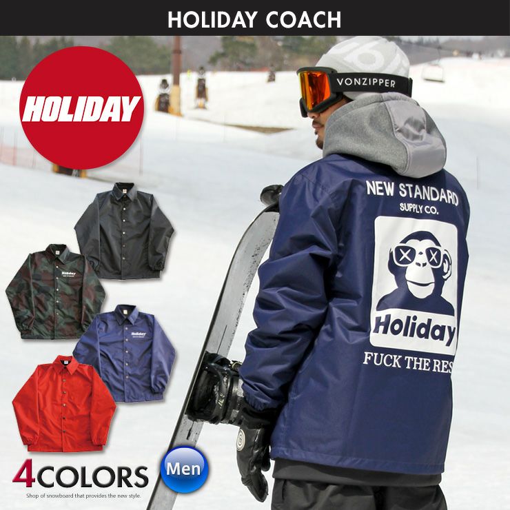HOLIDAY ホリデー HOLIDAY COACH コーチジャケット ユニセックス 19-20