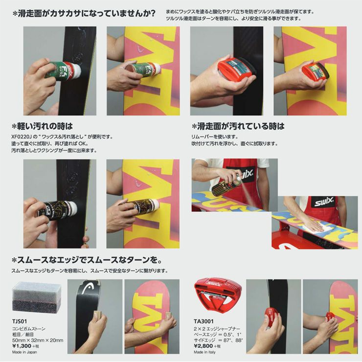 SWIXチューンナップセット SWIX（スウィックス） ワクシング チューニングセット PA008M アイロン