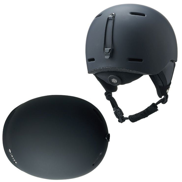 2025 DICE ダイス D6 ヘルメット MBK マットブラック スキー