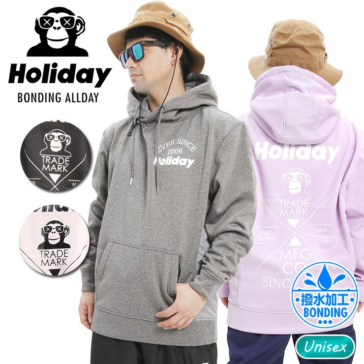 スノーウェア パーカー ホリデー 美品 HOLIDAY ホリデー BONDING ALLDAY ボンデッドパーカー 19-20 2020 ユニ