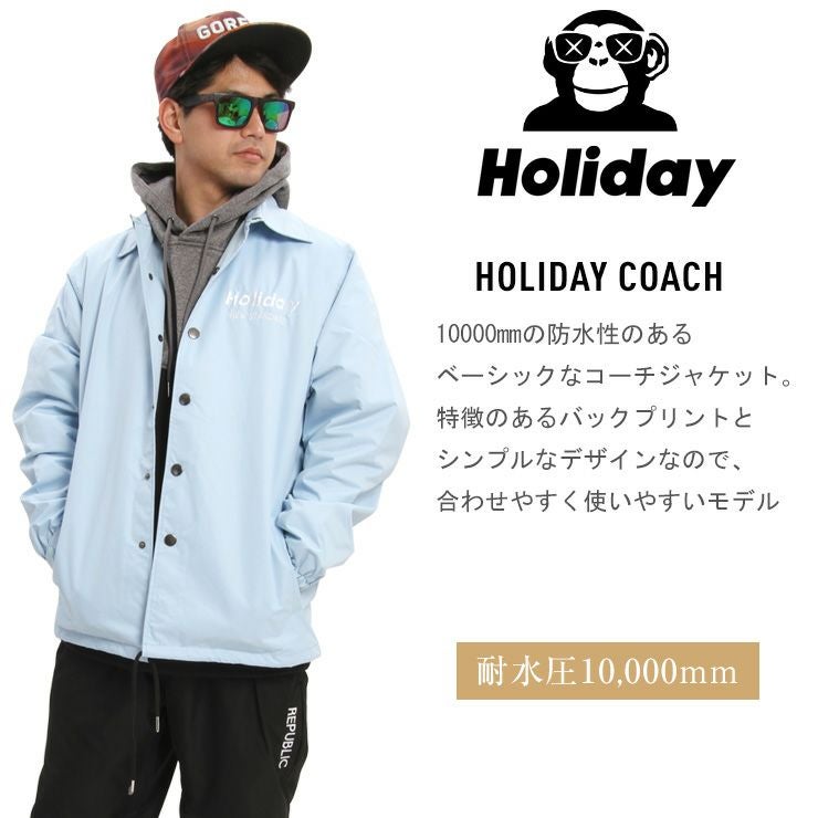 Holiday コーチジャケット＆撥水パーカー HOLIDAY ホリデー ALLDAY COACH コーチジャケット 19-20 2020 ユニ