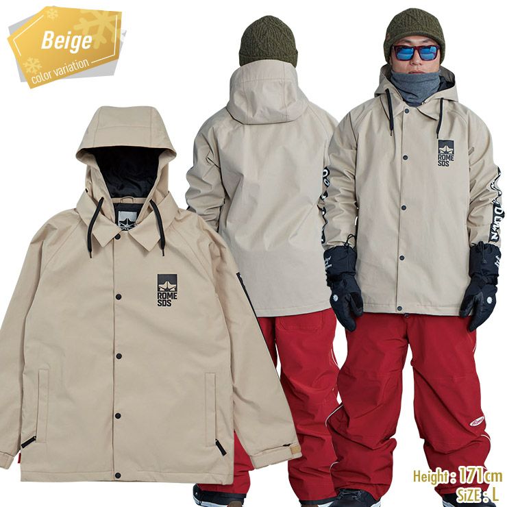 ROME ローム DRIFTER JACKET ドリフタージャケット スノーボードウェア