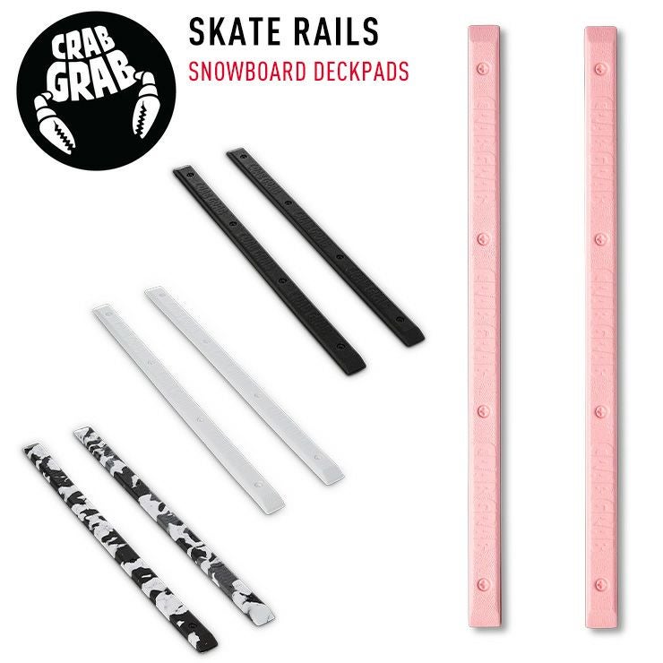 正規品 クラブグラブ CRABGRAB スノーボード デッキパッド SKATE RAILS
