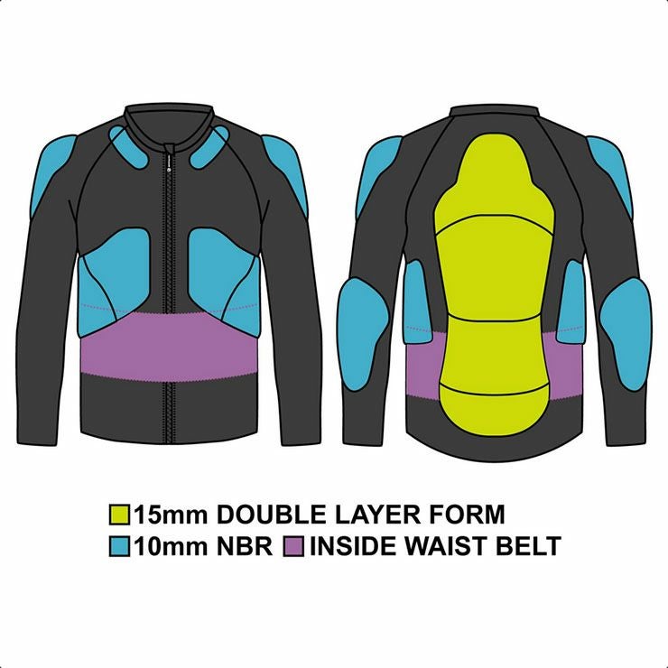 ノースピーク 上半身 フル プロテクター northpeak NORTHPEAK ノースピーク NP-1606 JUNIOR BODY PROTECTOR ボディ