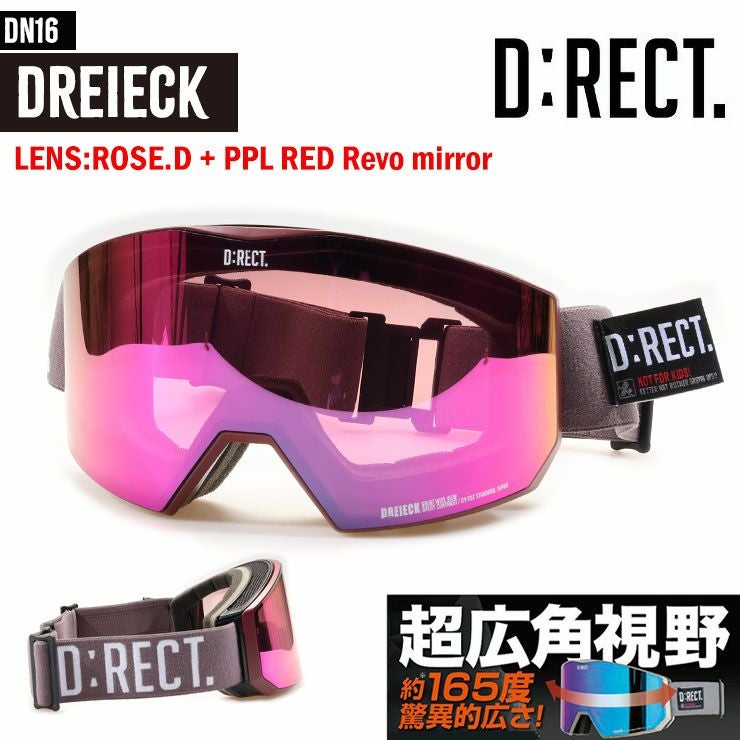 Ellen　D:RECT ゴーグル ピンク ブルー　2点セット psjfamily_21334064