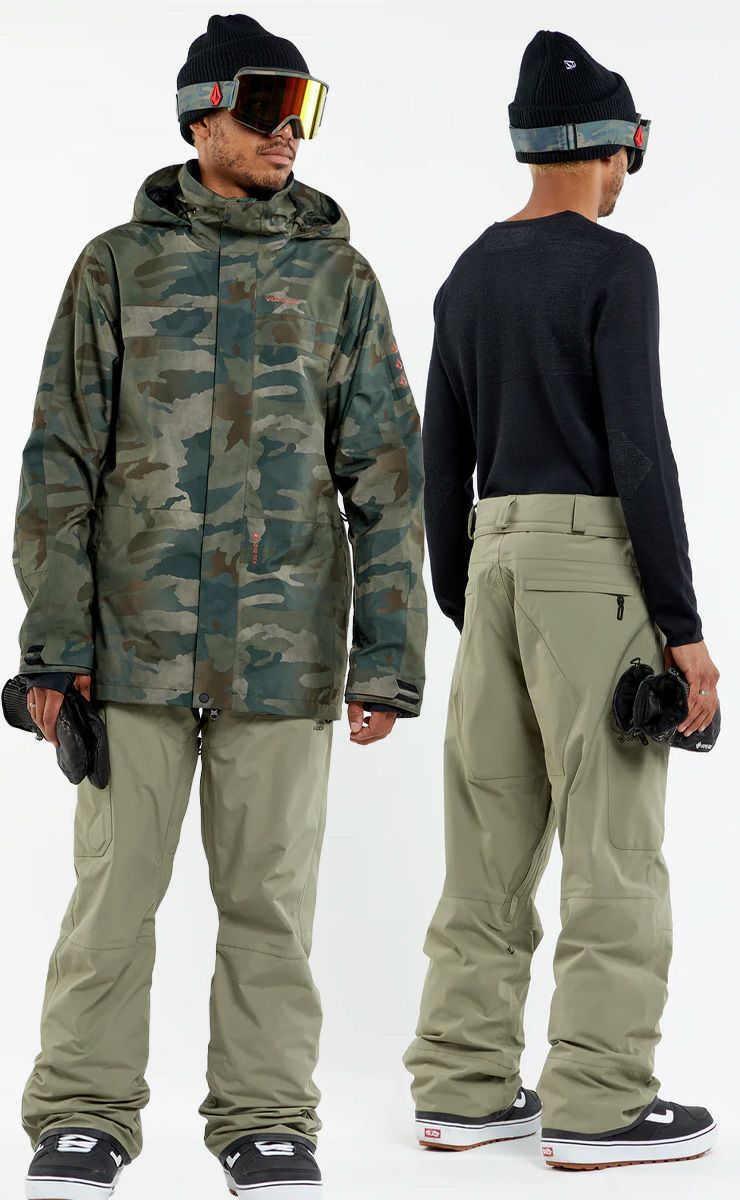 最終特別お値下げ❣️VOLCOMスノーボードウェア Lサイズ 上下セット　暖かい 楽天市場】24-25 VOLCOM/ボルコム L GORE-TEX jacket 着用説明動画