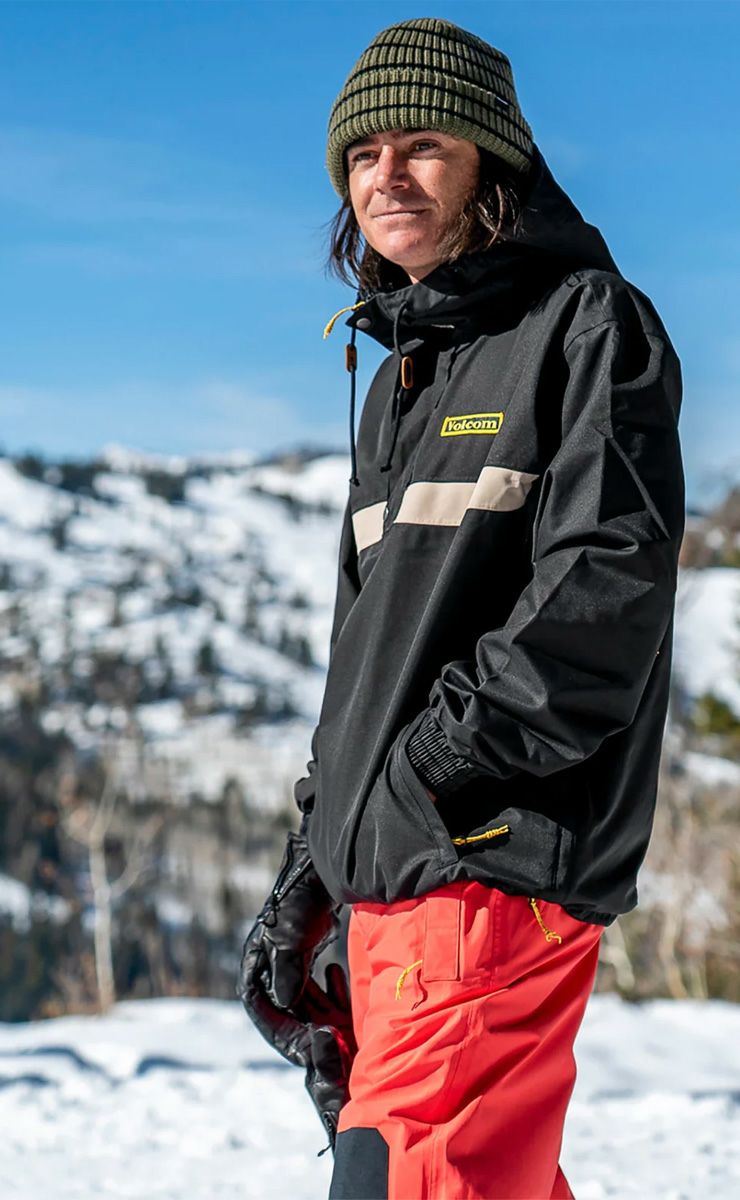 【未使用】VOLCOM　LONGO　スノボーウェア　M　MOSS VOLCOM（ボルコム） 23-24 VOLCOM LONGO PULLOVER プルオーバー