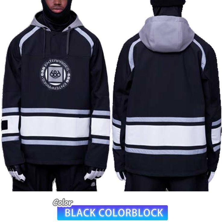 23-24 686 シックスエイトシックス WATERPROOF SLAPSHOT HOODY