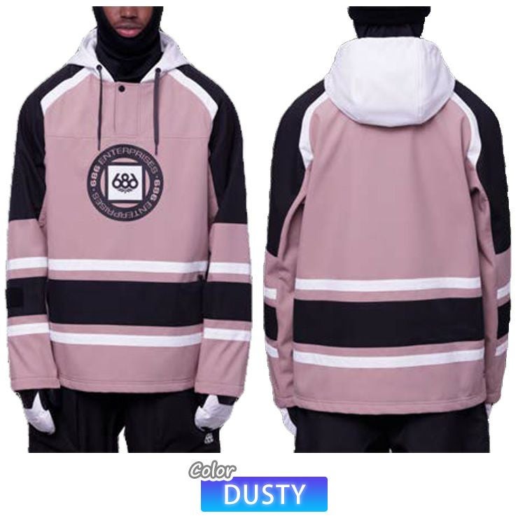 23-24 686 シックスエイトシックス WATERPROOF SLAPSHOT HOODY