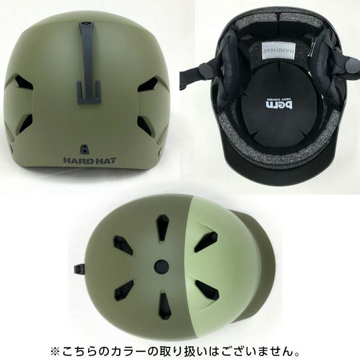 正規品 24-25 bern バーン TEAM WATTS MATTE BLACK ヘルメット スキー