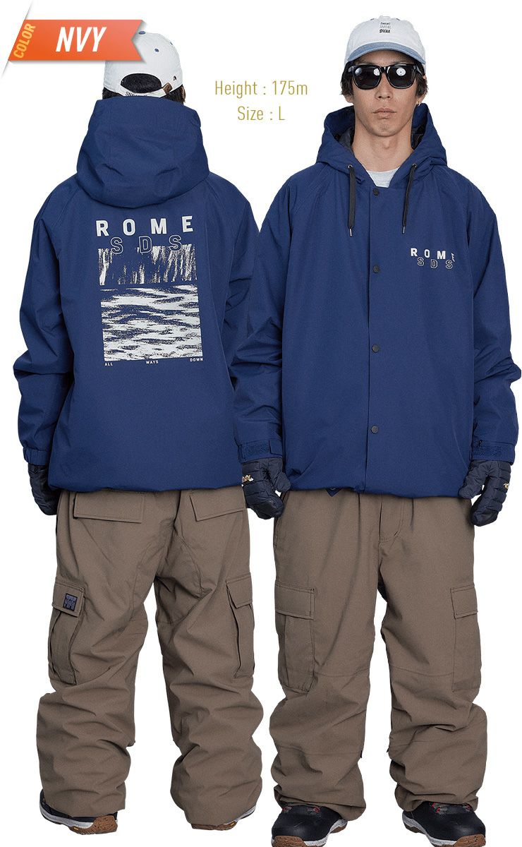 s*p様 rome スノーボードジャケット ROME SDS ◎ 24-25 ROME SDS OG PULLOVER JACKET SNEAKYZ CAMO ローム