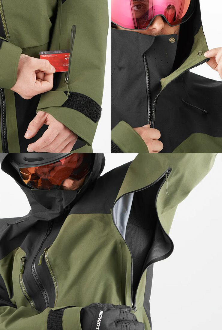 23-24 SALOMON サロモン S/LAB QST GORE-TEX PRO JACKET エスラボ