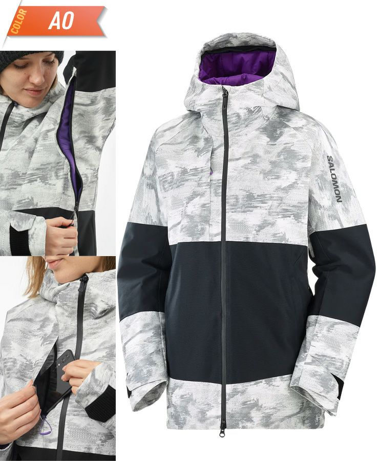23-24 SALOMON サロモン BASHLEY PUFF JACKET W レディース スノー