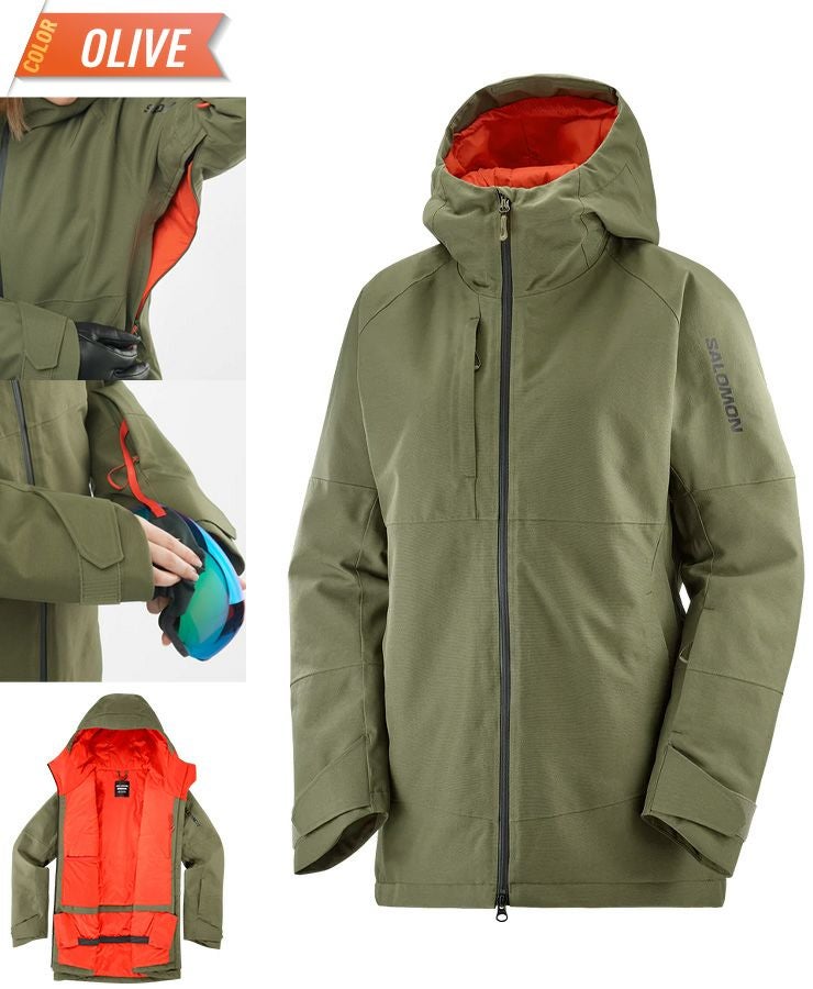 23-24 SALOMON サロモン BASHLEY PUFF JACKET W レディース スノー