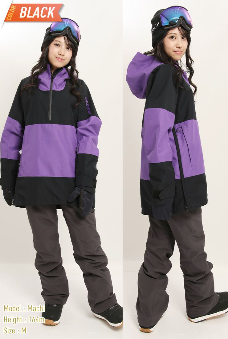 23-24 SALOMON サロモン BASHLEY ANORAK JACKET W レディース スノー