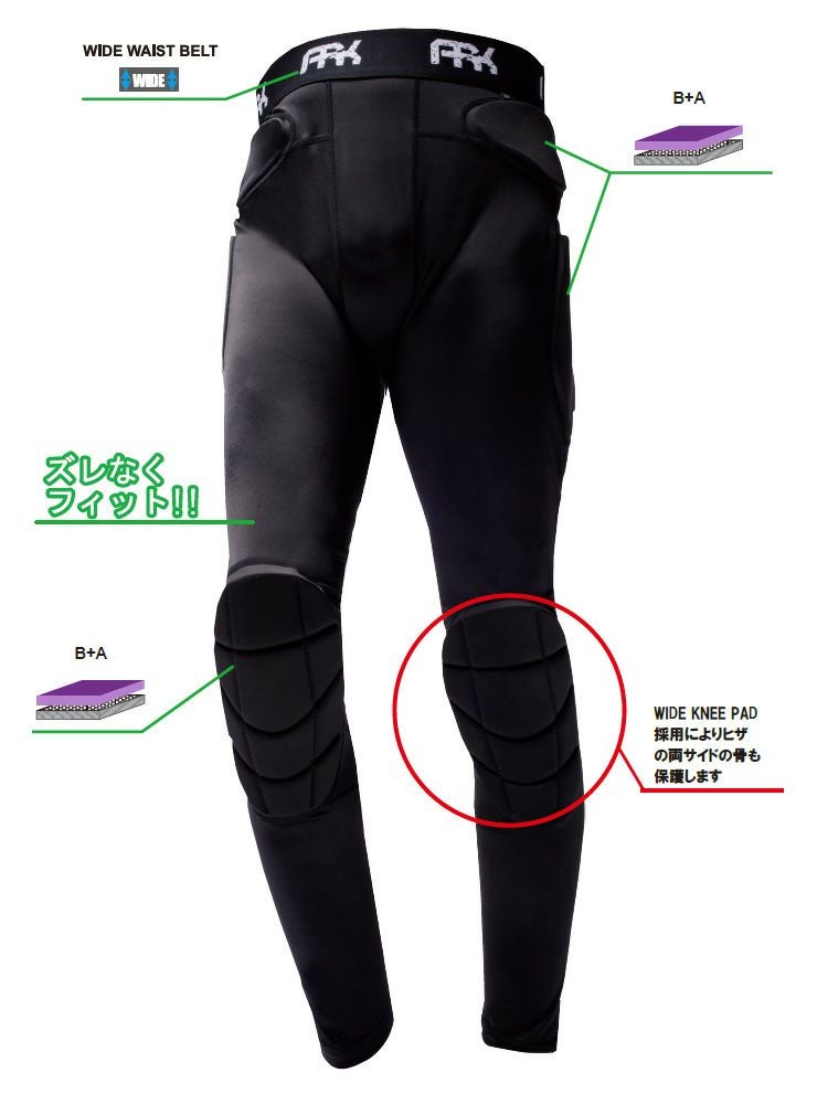 ARK エイアールケイ AR12307 LS HIP PROTECTOR LONG ヒップ