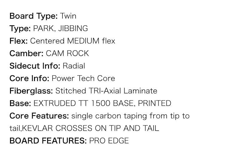 23-24 2024 TECHNINE テックナイン CAMROCK カムロック スノーボード