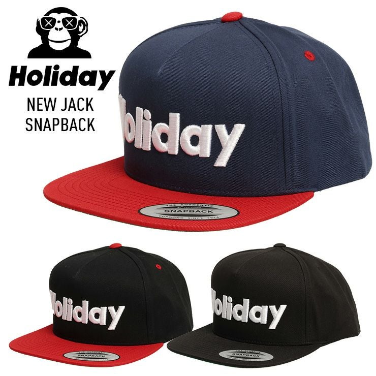 HOLIDAY ホリデー NEW JACK SNAPBACK CAP ニュージャック スナップ