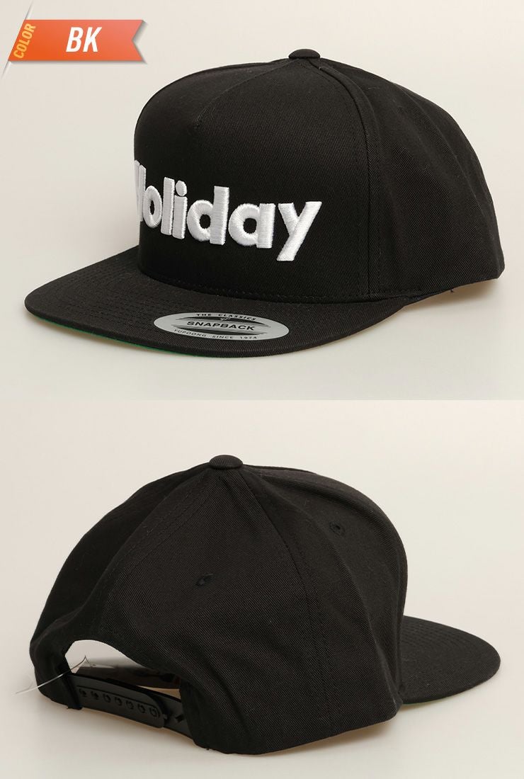 HOLIDAY ホリデー NEW JACK SNAPBACK CAP ニュージャック スナップ
