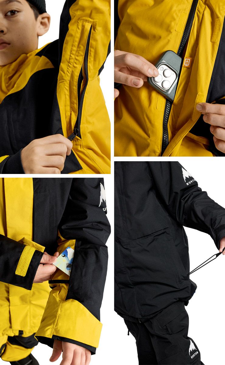 BURTON メンズ ジャケット スノボウェア スノーボード バートン イエロー 楽天市場】burton ウェア（カラーイエロー）（ジャケット｜メンズ