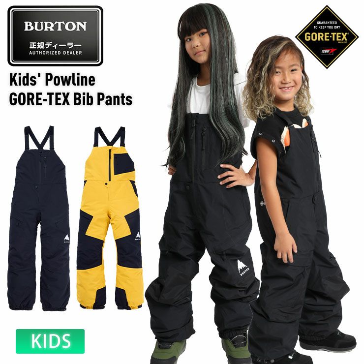 BURTON スノーボードパンツ キッズM ブラック BURTON（バートン