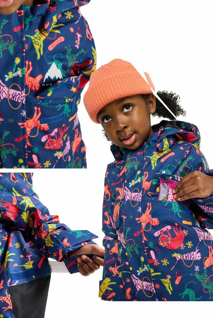 BURTON 子供用 スノーボードウェア 青 BURTON（バートン） 24-25 BURTON スノーボードウェア キッズ Kids