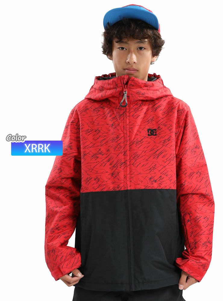 24-25 DC SHOE ディーシー キッズ BASIS PRINT YOUTH JACKET