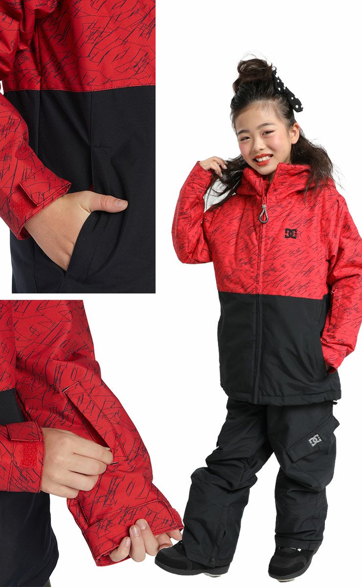24-25 DC SHOE ディーシー キッズ BASIS PRINT YOUTH JACKET