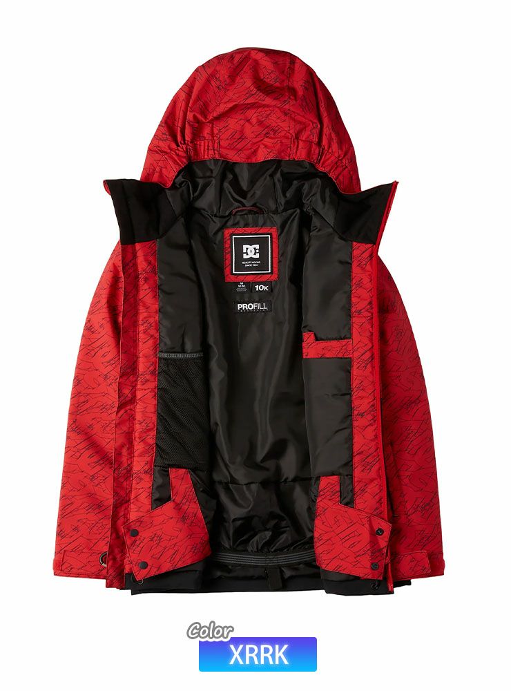 24-25 DC SHOE ディーシー キッズ BASIS PRINT YOUTH JACKET