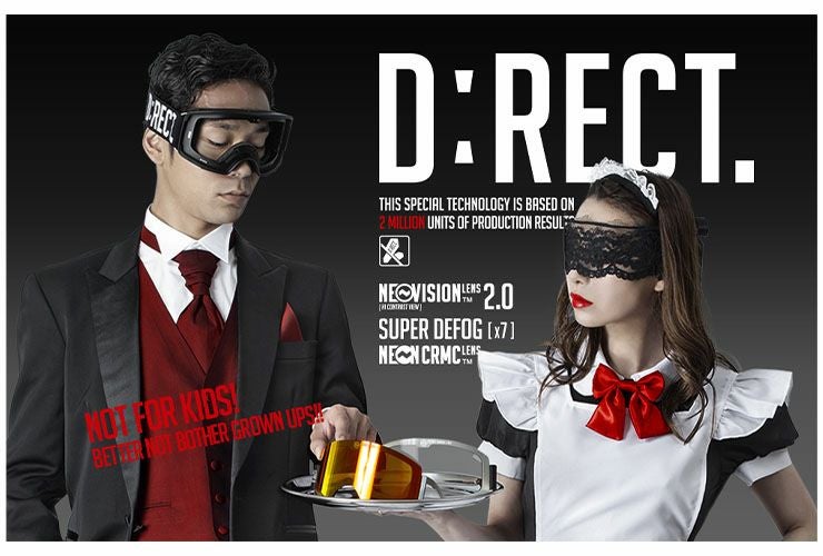 D:RECT ディレクト ASTON:2 NEO VISION HD + RED Reve mirror ハイ