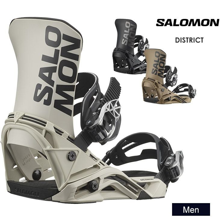【最終値下げ】SALOMON スノーボード ビンディング付 SALOMON（サロモン） 25-26 SALOMON/サロモン DISTRICT ディストリクト