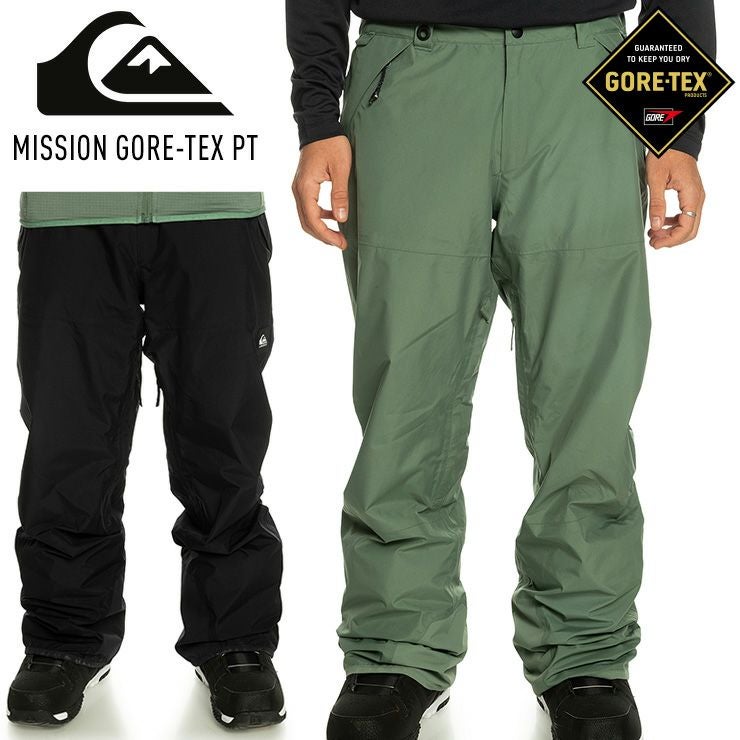 QUIKSILVER MISSION GORE-TEX PT スノーパンツ L Mission Gore-Tex Snow Pants - Twill | Quiksilver