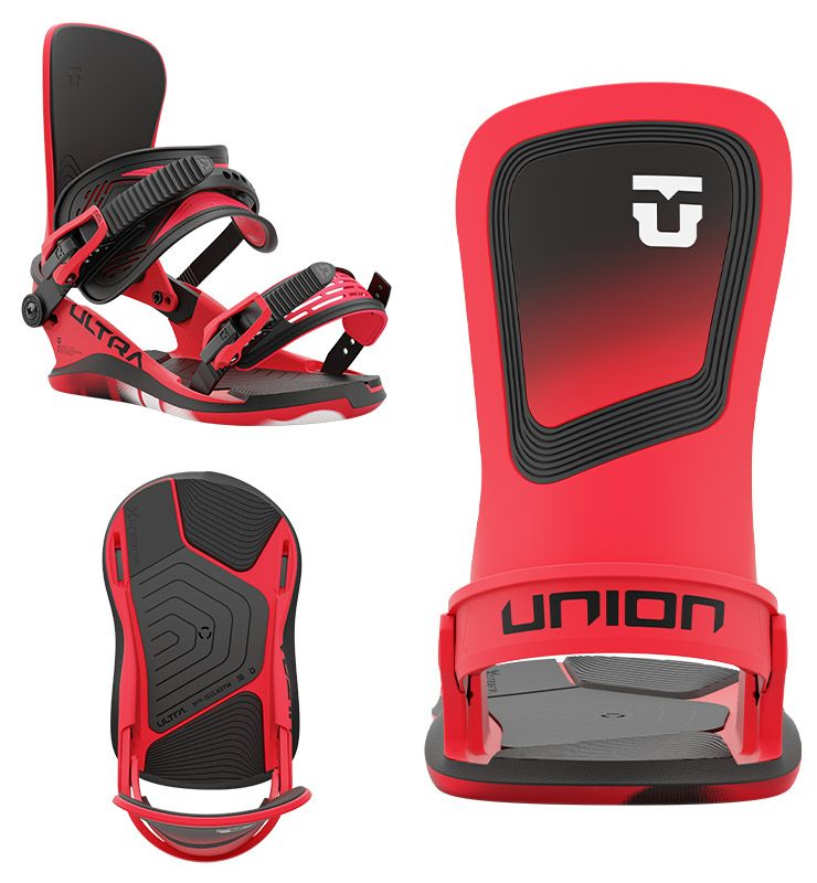 24-25 LINK EXCLUSIVE スノーボードビンディング L レッド 24-25 2025 UNION ユニオン ULTRA MEN ウルトラ スノーボード