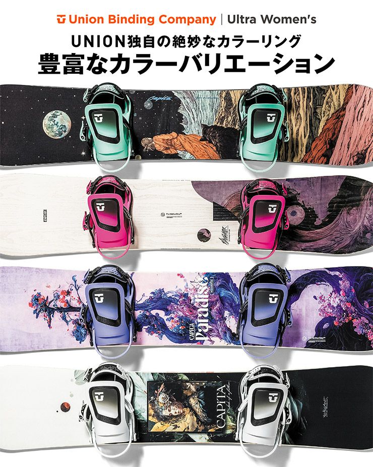 24-25 2025 UNION ユニオン ULTRA WOMEN ウルトラ スノーボード