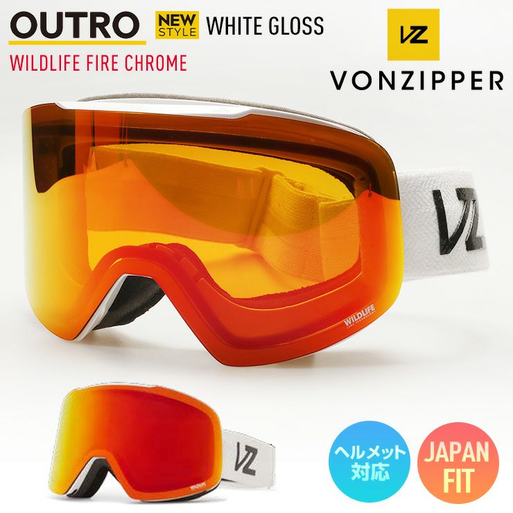 2025 VONZIPPER ボンジッパー OUTRO アウトロ スノーボード ゴーグル