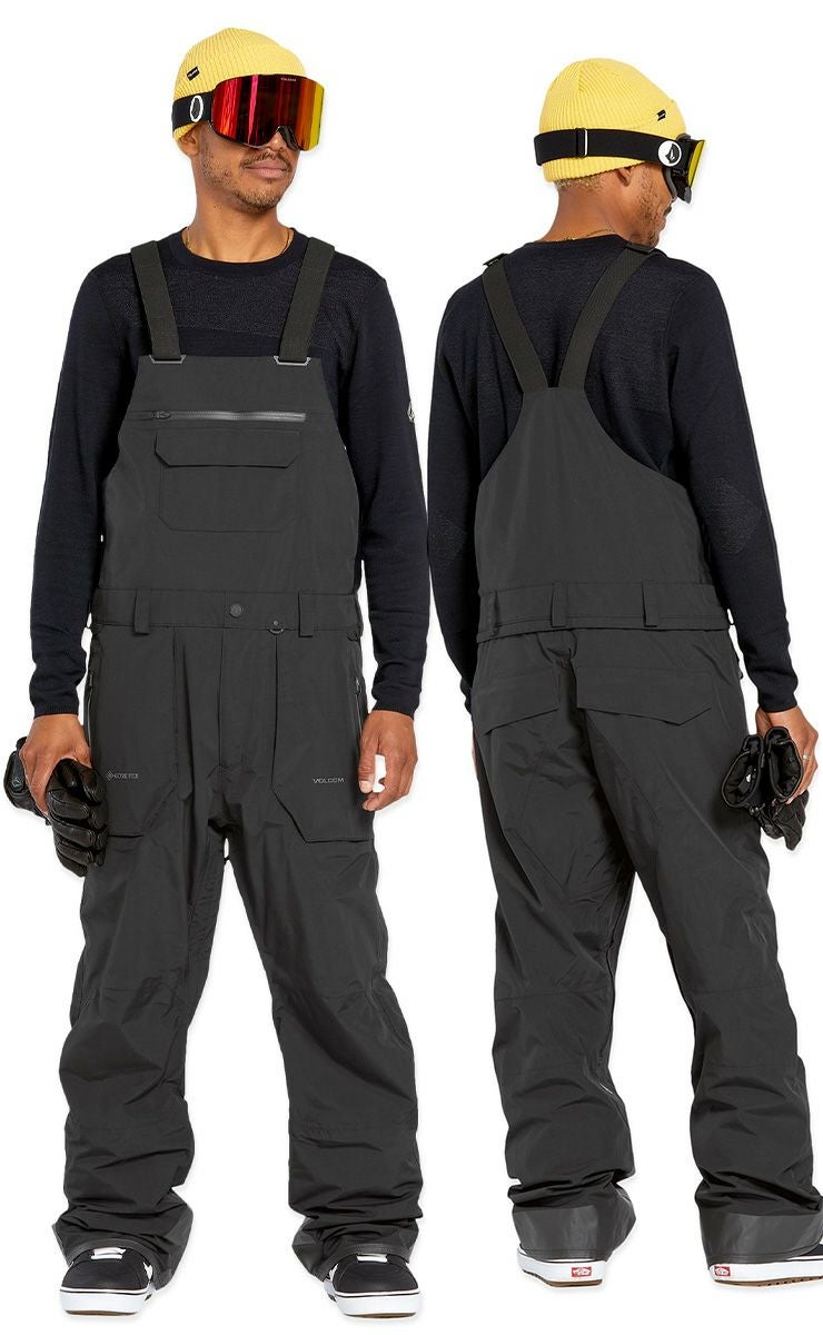 VOLCOM GORE-TEX オーバーオールウェア　Mサイズ Rain Gore-Tex Bib Overall - Black - Men - Volcom EU - 2 Years