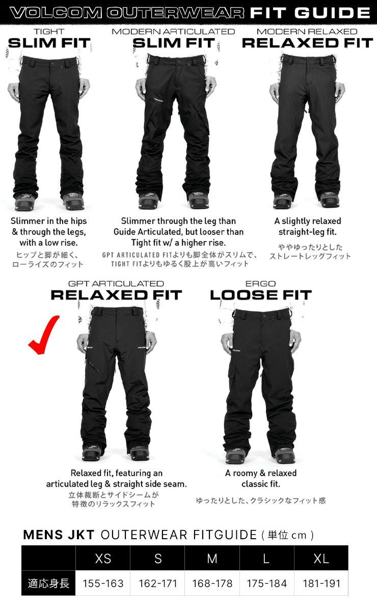 超セール祭!!】24-25 VOLCOM ボルコム RAIN GORE-TEX BIB OVERALL