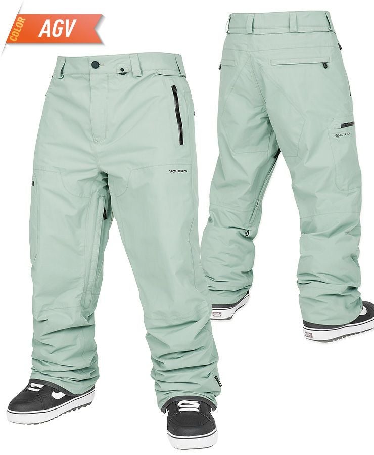 VOLCOM スノーボードウェア 2xl xxl グリーン 希少サイズ 超セール祭!!】24-25 VOLCOM ボルコム L GORE-TEX PANT エル