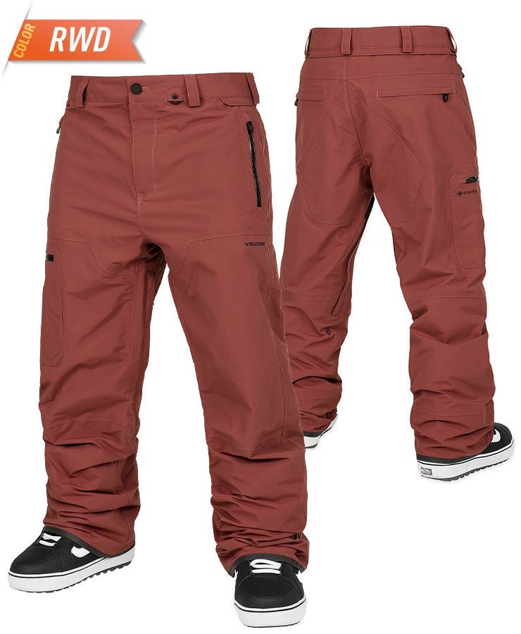 6699 ボルコム　パンツ　ゴアテックス　スノボ　レッド　メンズ　RECCO付 超セール祭!!】24-25 VOLCOM ボルコム L GORE-TEX PANT エル