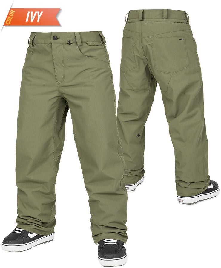 VOLCOM 5-POCKET PANTS メンズスノーウェア パンツ 楽天市場】23-24 VOLCOM/ボルコム 5-POCKET pant メンズ レディース