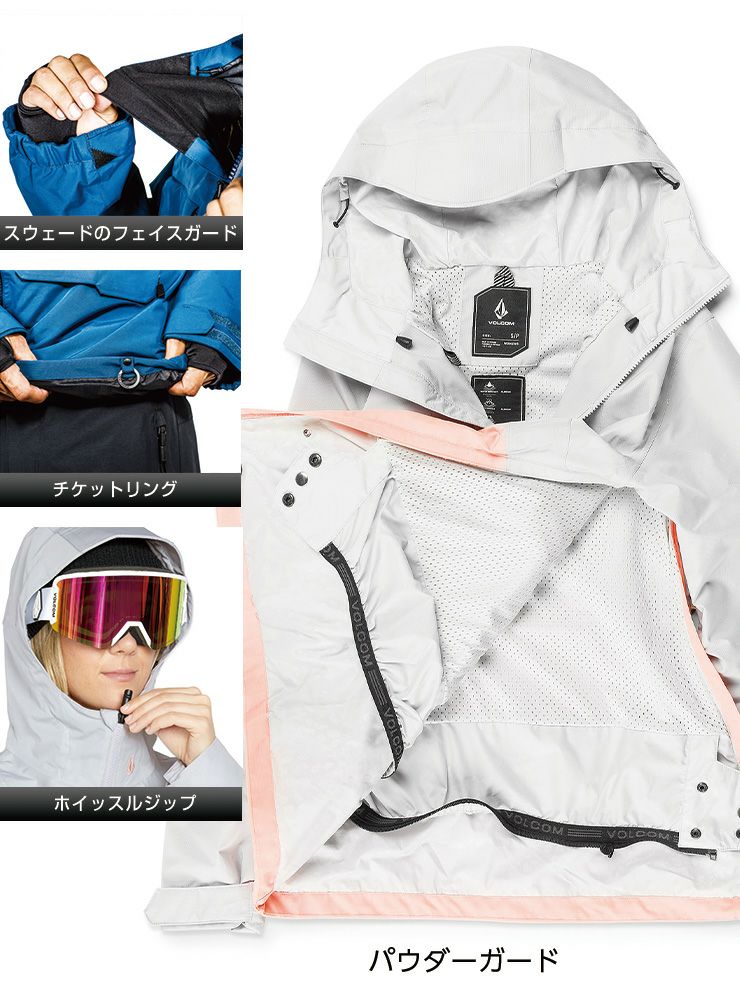 24-25 VOLCOM ボルコム ASHFIELD PULLOVER スノーボード プルオーバー