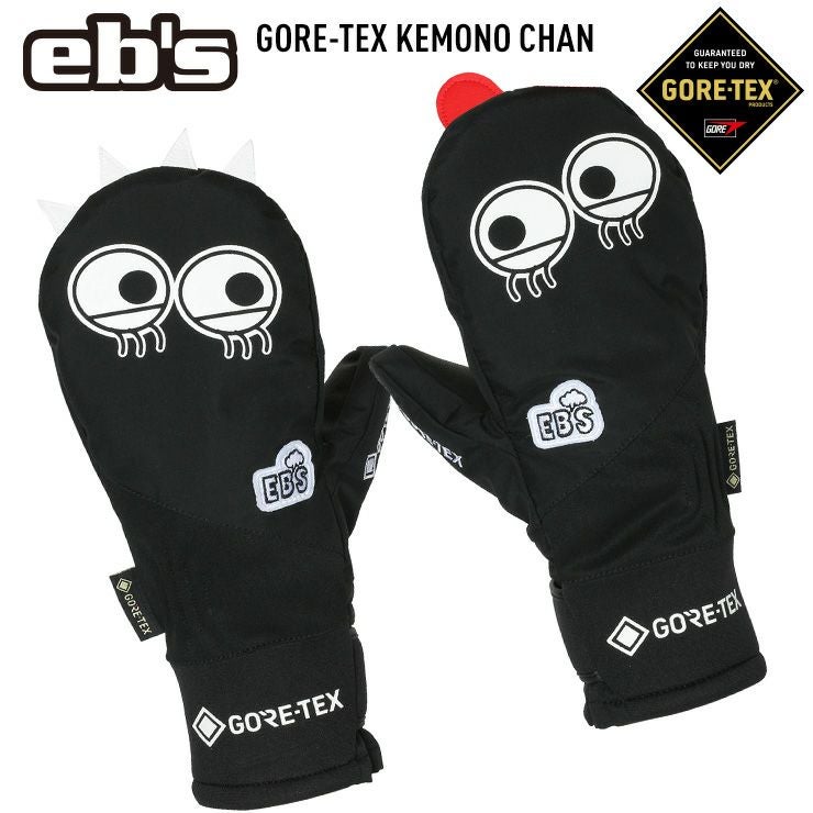 スノーボード 新品 25-26 eb's Gloves(GORE-TEX) OZZY MITT BLACK S