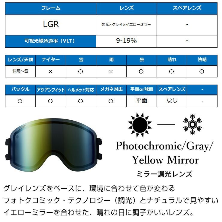 2025 DICE ダイス GOODMAN グッドマン スノーボード ゴーグル GM45657