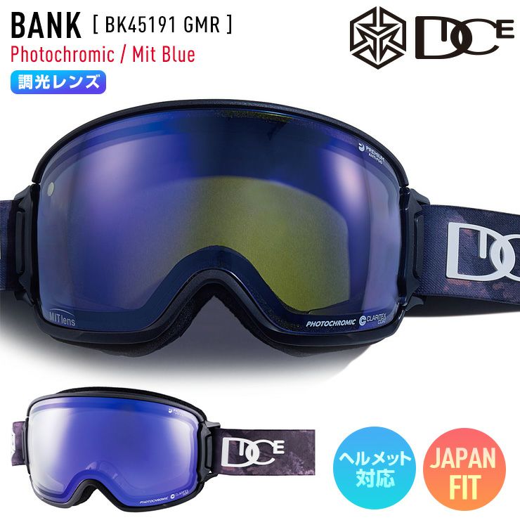 2025 DICE ダイス BANK バンク スノーボード ゴーグル BK45191 カラー 2025 DICE ダイス BANK バンク スノーボード ゴーグル BK45191 カラー