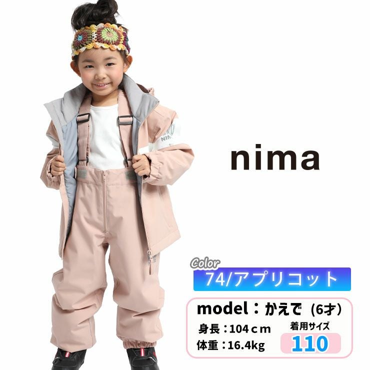 24-25 nima ニーマ スノーボード ウェア キッズ トドラー JR-1558 上下