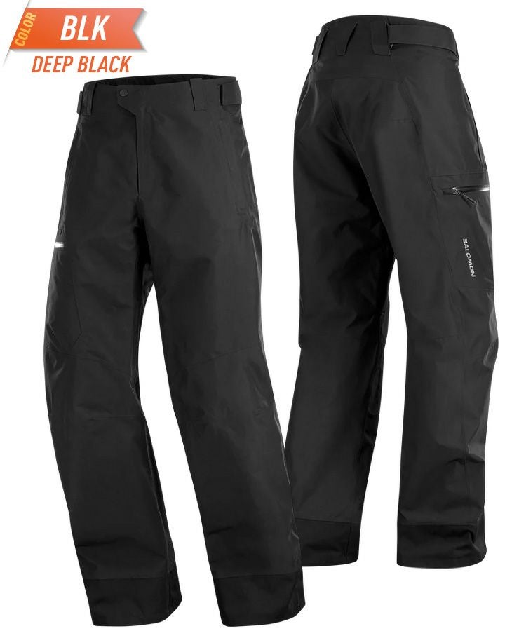 サロモン　ゴアテックス　スノボーパンツ　ブラック　サイズS 24-25 SALOMON サロモン CHARGER GORE-TEX 2L PANTS チャージャー
