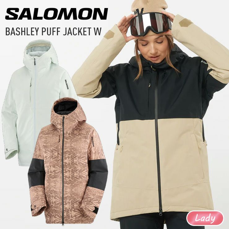24-25 SALOMON サロモン BASHLEY PUFF JACKET W バシュリー パフ