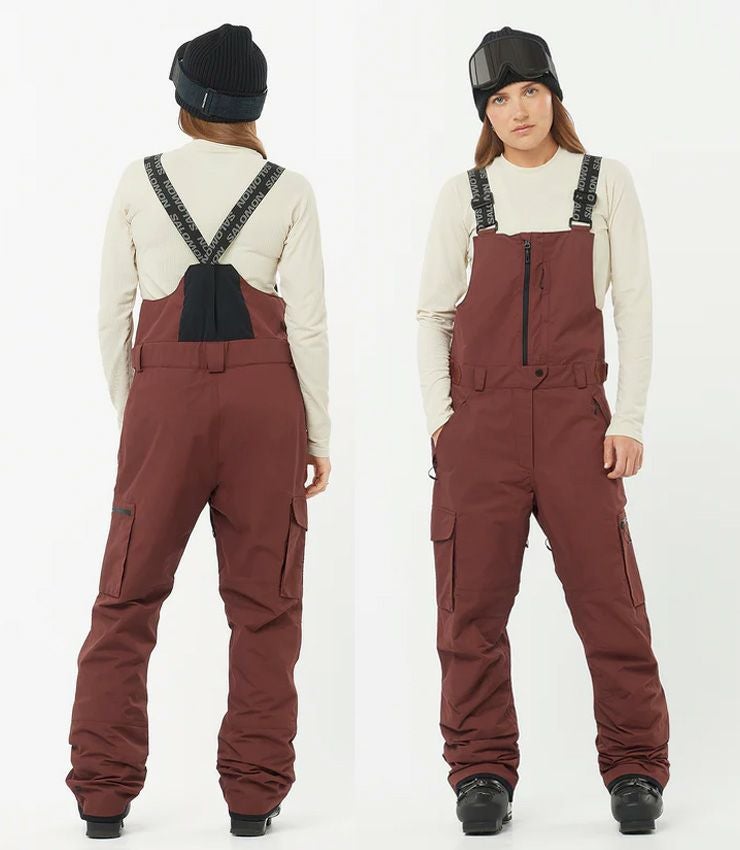 24-25 SALOMON サロモン BASHLEY BIB PANTS W バシュリー ビブ パンツ