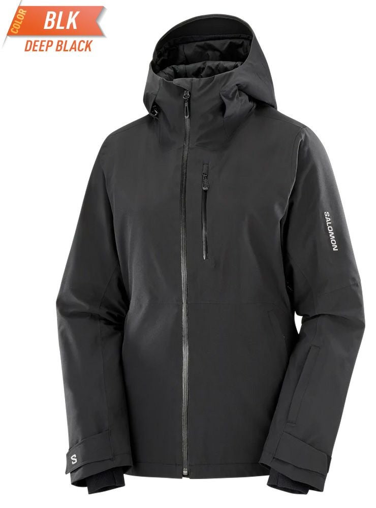 DESCENTE × Salomon 高機能スキーウェア　Thinsulate 24-25 SALOMON サロモン HIGHLAND JACKET W ハイランド ジャケット