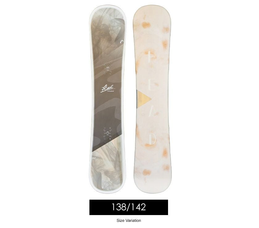 送料込！HEAD 142 K2 23cm レディーススノーボードフルセット！ 無料ワックスサービス有】24-25 2025 HEAD ヘッド HEART ハート